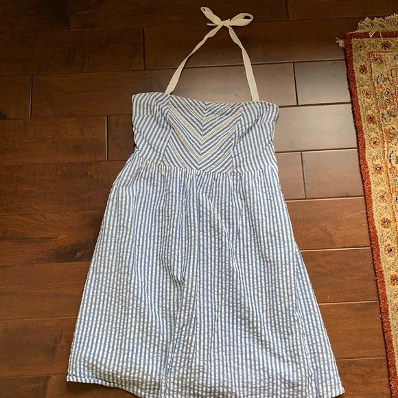 Blue summer dress - Picture 1 of 4